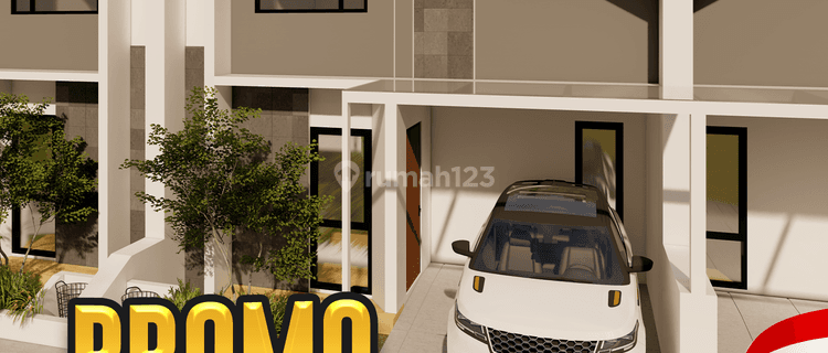 Cashback Kemerdekaan ! Rumah Model Skandinavian Belakang UT Solo 1