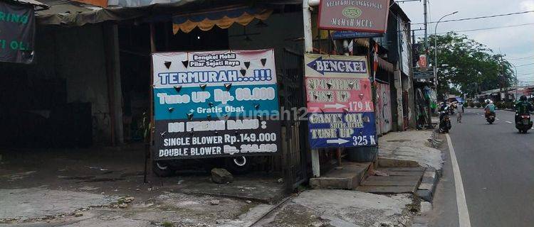 Bangunan Hitung Tanah Dijual Murah Pinggir Jalan Raya Utama Ciledug Tangerang 1