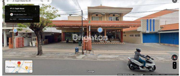 Gajah Mada Pasuruan Rumah + Toko Sangat Luas dan terletak di Jantung kota 1