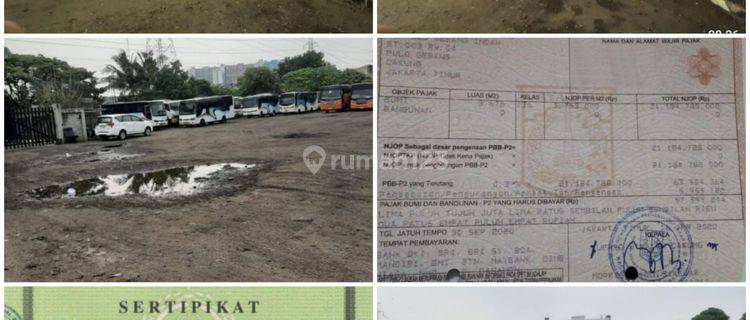 Jual murah tanah pulogebang jakarta timur harga dibawah NJOP 1