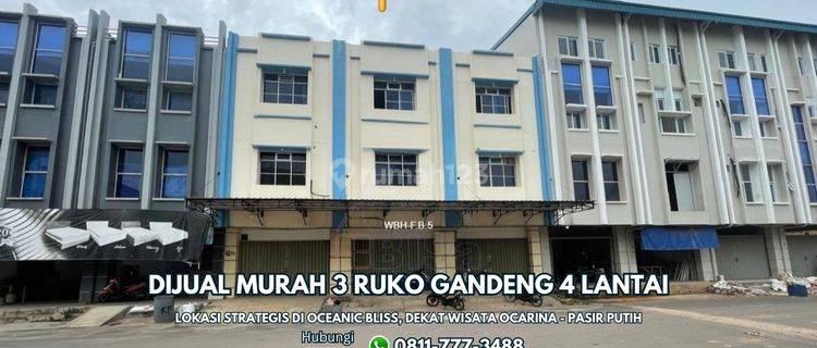 Ruko Murah 4 Lantai Gandeng 3 di Oceanic Bliss Pasir Putih 1