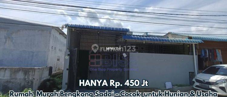 Rumah Murah Hanya Rp 450 Jt Bengkong Sadai, Cocok Untuk Usaha 1