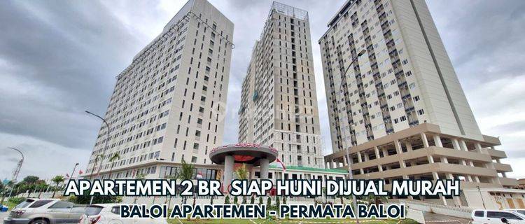 Apartemen 2 BR Baloi View City Batam, Dekat Mall Kampus 1