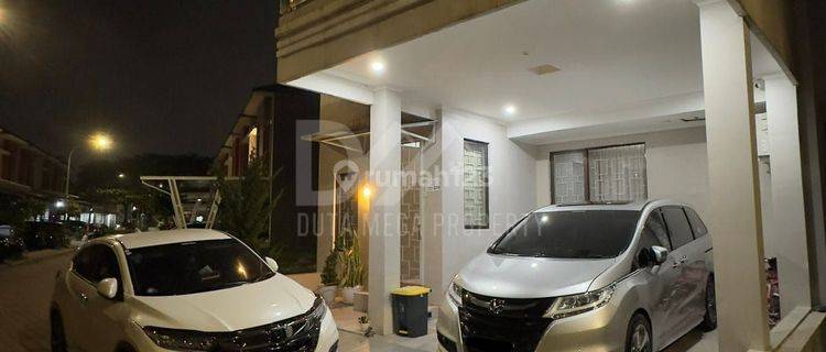 Rumah minimalis 2 lt,semi furnished, bagus, cluster ,di GrahaRaya 1