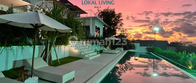 Villa 2 Lantai Dengan Pemandangan Ocean di Ungasan 1