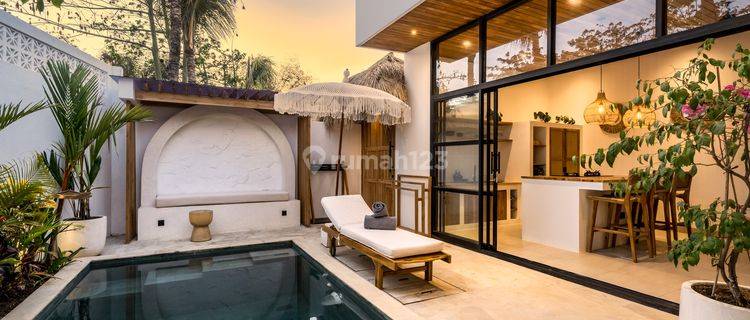 Villa 1 Kt Studio Design Modern Tropis Di Bingin Dekat Pantai HS 1