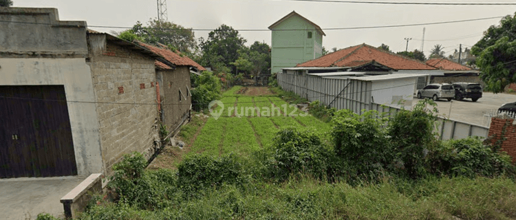 Tanah Pinggir Jalan Lokasi Strategis Bebas Banjir Bekasi, Babelan 1