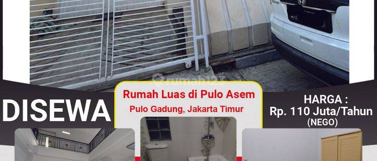 Rumah Cantik Siap Huni 2 Lantai Semi Furnished Pulo Asem 1