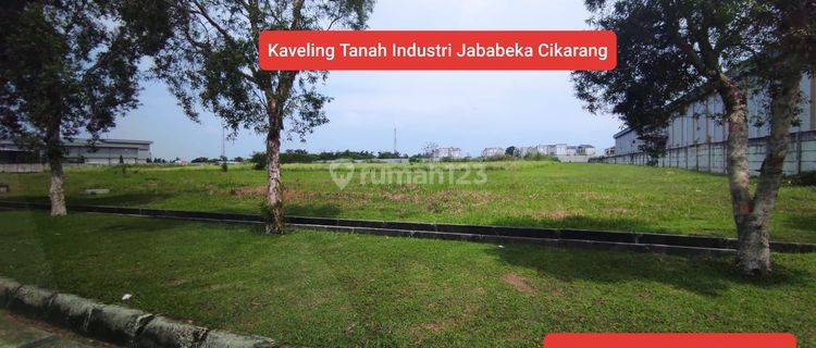 Tanah di Kawasan Industri Jababeka Cikarang Utara, Cikarang 10.395 M²murah 1