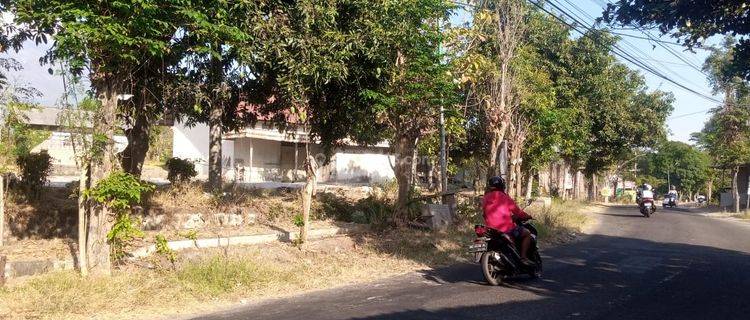 Dijual Lahan Beserta Bangunan Lokasi Strategis Depan Jalan Raya 1