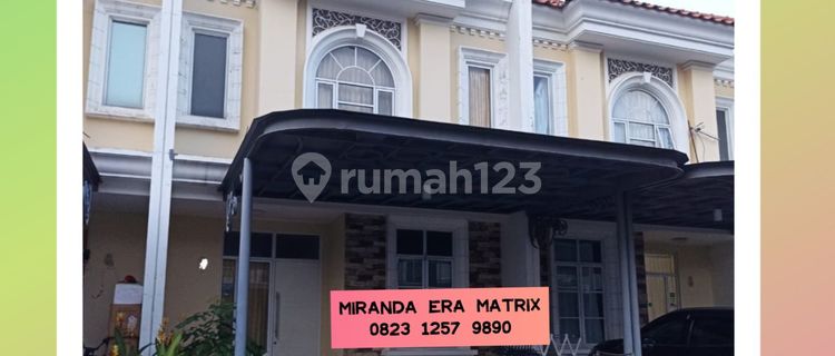 Rumah Laseine JGC Jakarta Timur 2 lantai Bebas Banjir Siap Huni nego sampai jadi 1