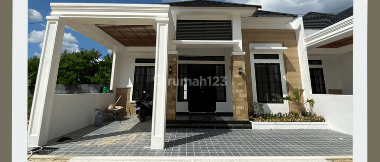 Rumah Cluster One Gate System Dengan Cctv Komplek  1