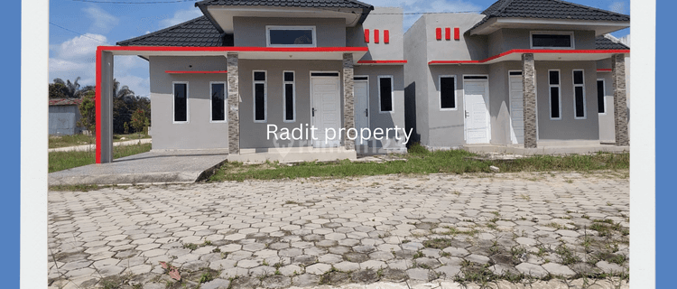 Rumah Baru Type 45 Dengan Dp 10 Juta Parit Indah  1