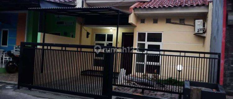 Rumah Cluster Second Terawat 1 Lantai Samping Galaxy Bekasi 1