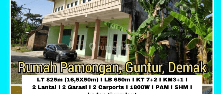 Rumah 2 Lantai SHM di Surodadi, Guntur, Demak 1