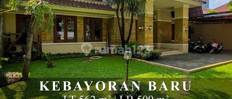 For Sale Wijaya Kebayoran Baru Ready-to-Live House 1