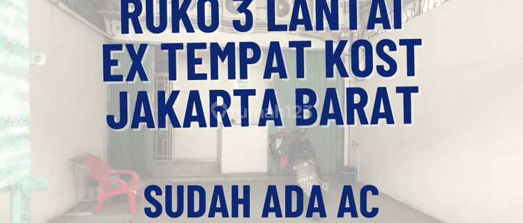 Ruko Ex Kost 3 Lantai Di Bandengan Utara Siap Beroperasi 1