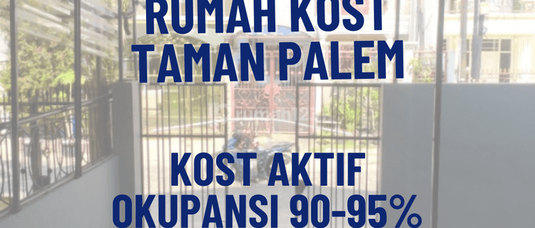 Kost 3 lantai kamar di Taman Palem Lestari, Jakarta Barat 1