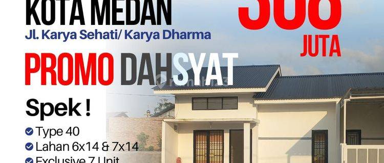 Rumah Jl. Karya Kasih Medan Johor 1