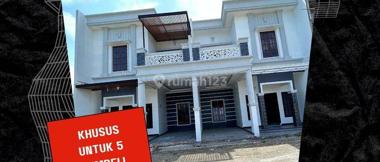 Rumah Mewah 2 Lantai Gaperta Medan  1