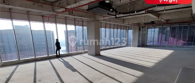 Disewakan Goldcoast Office Tower Eiffel Uk 250m2 Unfurnished 1