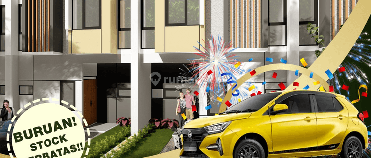 rumah 2 lantai tanpa dp dekat pusat perbelanjaan  1