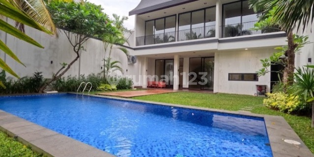 Turun Harga House Modern Style 2 Lt + Sw Pool At Kemang Jak - Sel 1