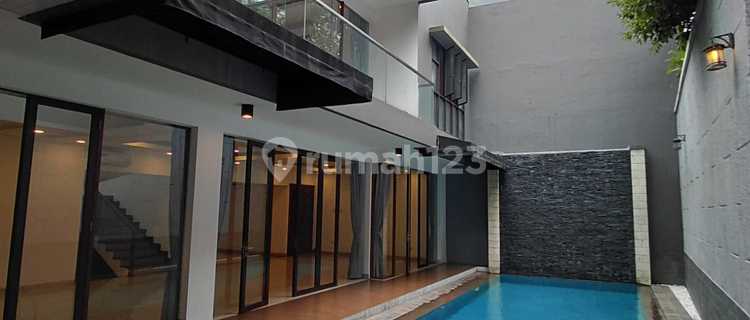 For Sale Rumah Mewah 2 Lantai Private Pool Di Pejaten Jak - Sel 1