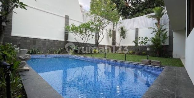 For Rent Luxury 2-Story House + Private Pool Townhouse in Kemang, South Jakarta 1