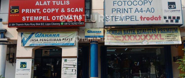 Ruko Gandeng Murah Di Roxy Lippo Cikarang Segera 1