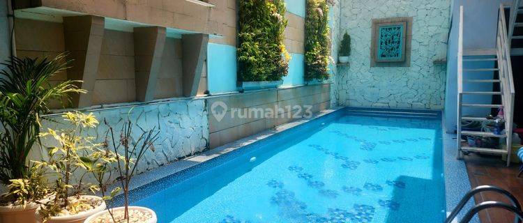 Rumah Dijual Dalam Cluster Siap Huni Di Bintaro Sektor 9 Fasilitas Private Pool 1