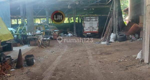 Disewakan Tanah dan Gudang Pinggir Jalan di Tambun Utara Bekasi  1