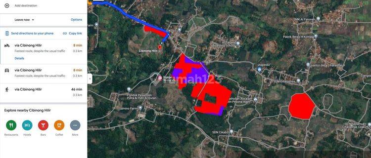 Di Jual Tanah Seluas 27 Hektar Di Cibinong Hilir Cianjur 1