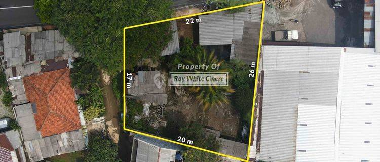 Tanah Dengan Luas 451m2 Cocok Digunakan Untuk Usaha Di Pamulang 1