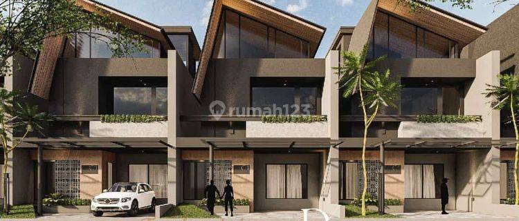 Rumah konsep modern di lingkungan tenang dan asri 1