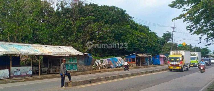 Tanah komersil pinggir jalan raya Bogor  1