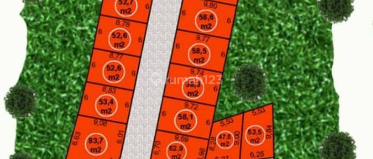 Tanah kavling untuk perumahan jalan Arco tajur halang bogor 1