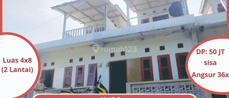 Dijual Rumah Minimalis 2 Kamar Tidur Rp. 85 Jt Dekat Sdn 1 Sidamulya 1