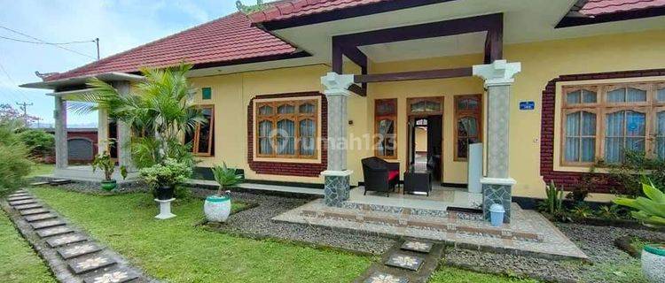 For Sale Semi Villa House in Pancasari Village Area, Bedugul, Bali With View of Lake Buyan 1