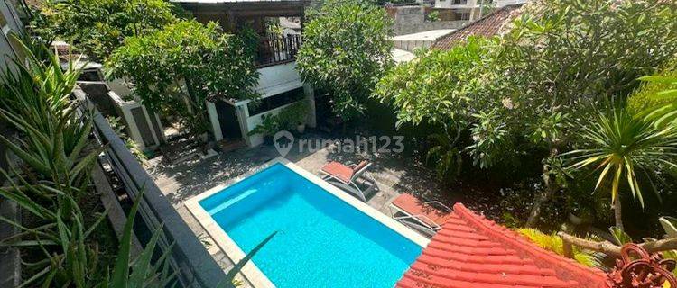 Dijual Guesthouse Elit 13 Kamar Di Kerobokan Furnished- Roi Tinggi 1