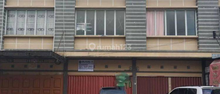 Ruko 2 Lantai Full Keramik Dijual di Jl. Taskurun Pekanbaru 1