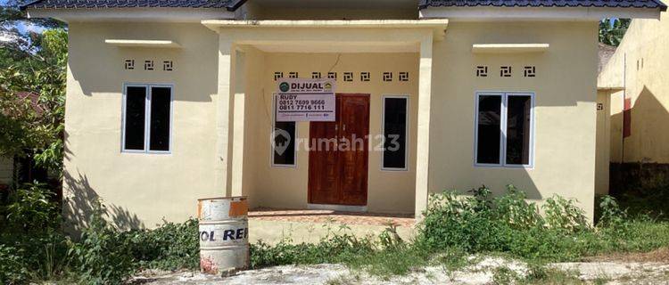 Rumah Baru Siap Huni Dijual di Jl. Perkasa Bambu Kuning Tenayan Raya 1