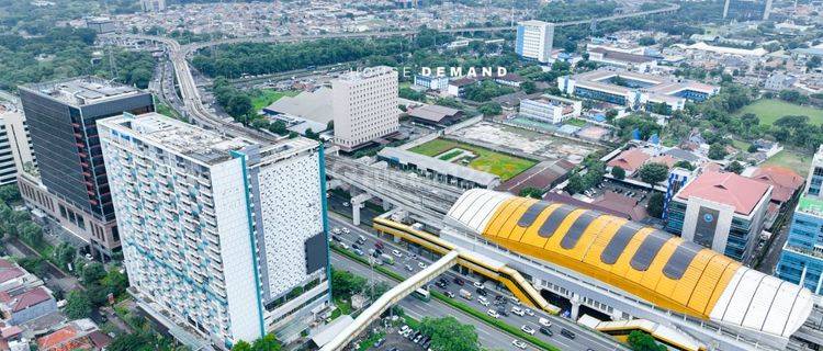 RARE UNIT, Area komersil BISNIS  di MT Haryono, Selangkah  ke LRT STATION MT Haryono 1