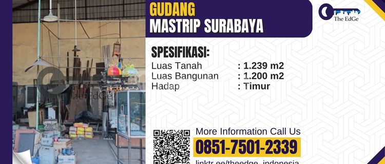Jual Gudang Mastrip Surabaya - The EdGe  1