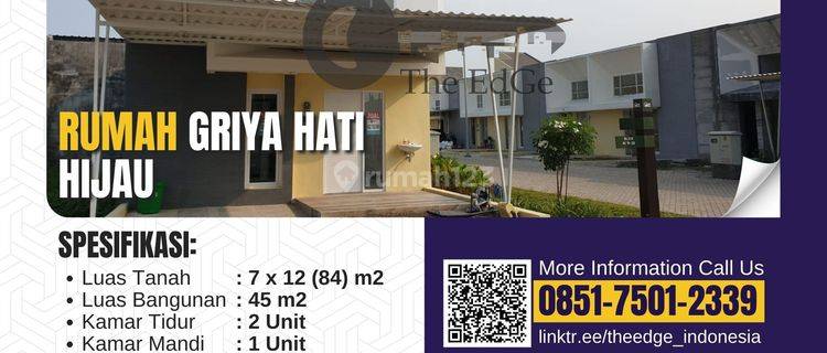 Jual Cepat Rumah Griya Hati Hijau Sidoarjo Tipe 45 The Edge 1