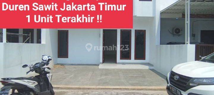 Rumah jakarta timur dekat tol stasiun rumah sakit duren sawit  1