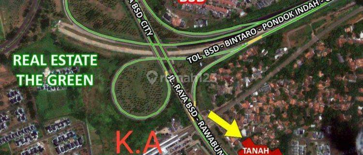 Tanah Kavling strategis Serpong dekat tol stasiun mall  1