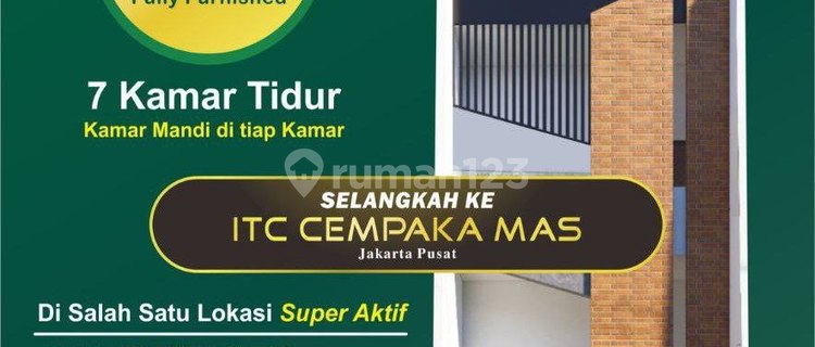 Strategic Boarding House in Central Jakarta Near Toll ITC 1