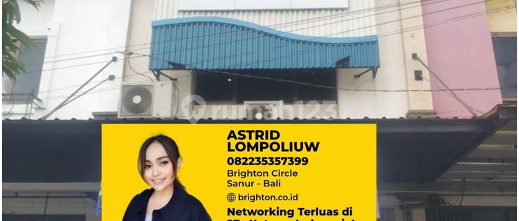 For Sale 3-Story Shophouse Strategic Location East Denpasar (163) 1