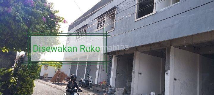 DISEWAKAN RUKO 2 LANTAI BANGUNAN BARU 1